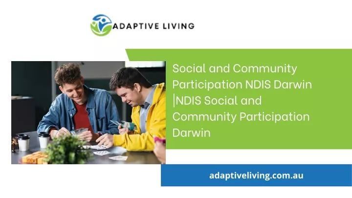 social and community participation ndis darwin