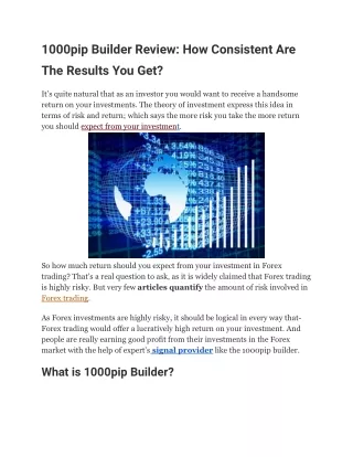 1000pip builder review how consistent