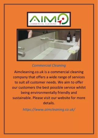 Commercial Cleaning