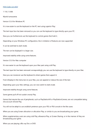 psn codes list 2023
