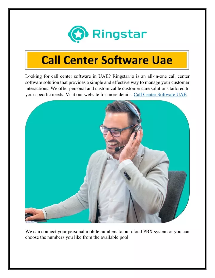 call center software uae