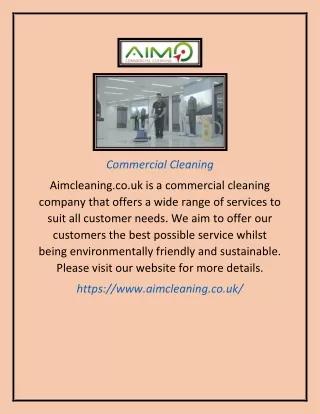 Commercial Cleaning