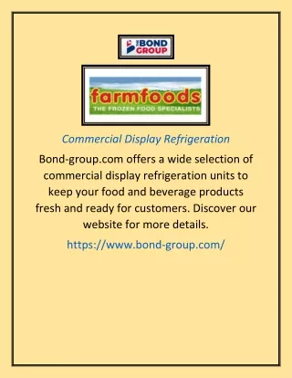 Commercial Display Refrigeration