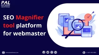 seo magnifier tool platform for webmaster
