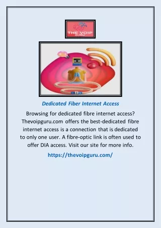 dedicated fiber internet access