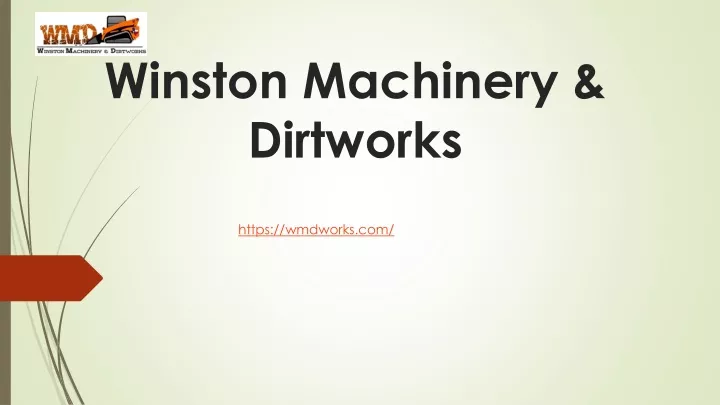 winston machinery dirtworks