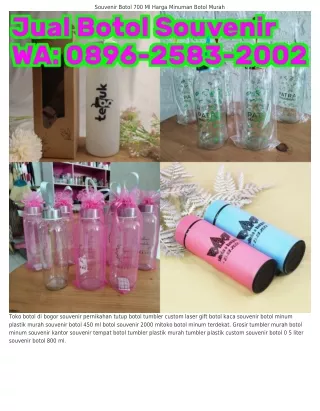 0896–ᒿ58З–ᒿ00ᒿ (WA) Grosir Botol Parfum Surabaya Souvenir Ulang Tahun Anak Botol