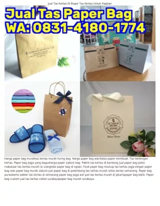 O83I.4I8O.I774 (WA) Jual Paper Bag Di Lombok Paper Bag Murah Web