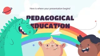 PEDAGOGICAL EDUCATION