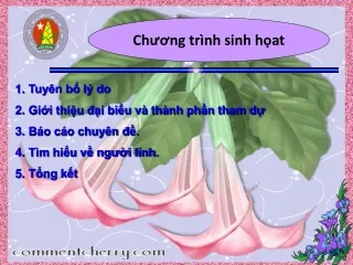 ch ng tr nh sinh h at