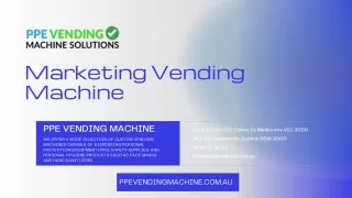 Get The Best Quality Marketing Vending Machine in the Market