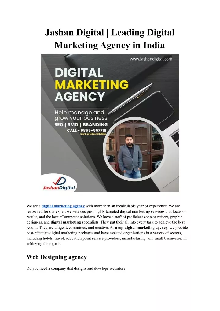 jashan digital leading digital marketing agency
