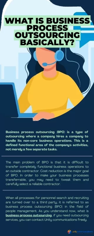What Is Business Process Outsourcing Basically?