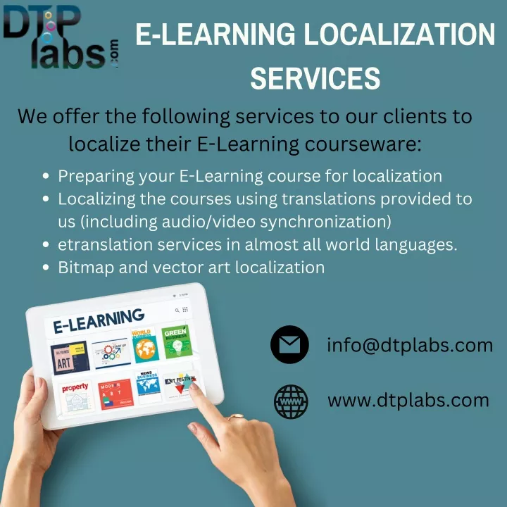 e learning localization services localize their
