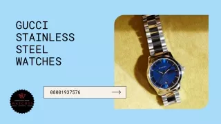 Gucci Stainless Steel Watches