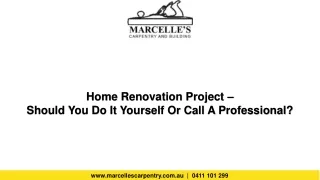home renovation project should you do it yourself or call a professional