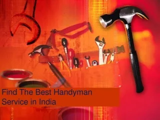 Find The Best Handyman Service in India