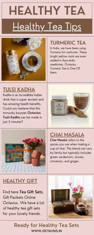 Healthy herbal Tea tips online | Octavius