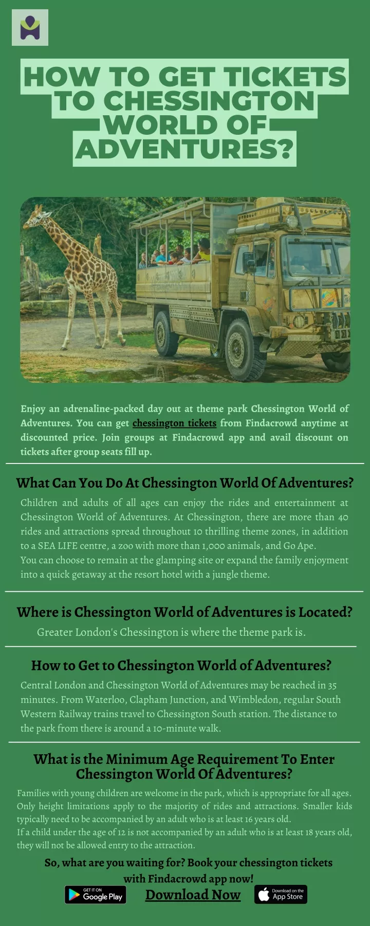 how to get tickets to chessington world
