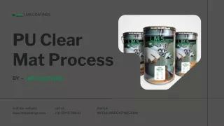 How to apply Mat PU Coating on wood | LMS COATINGS
