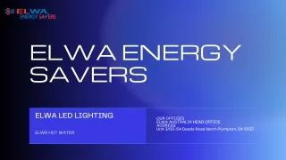 ELWA ENERGY SAVERS