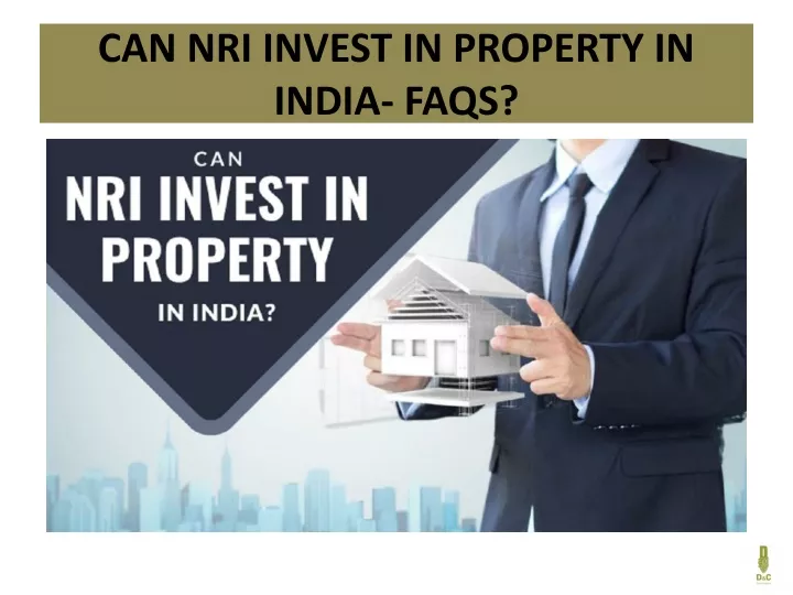 can nri invest in property in india faqs