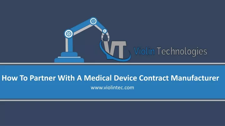 how to partner with a medical device contract