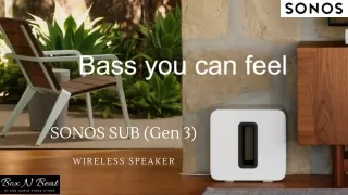 sonos sub gen 3