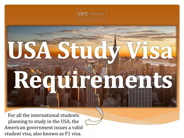 usa study visa requirements