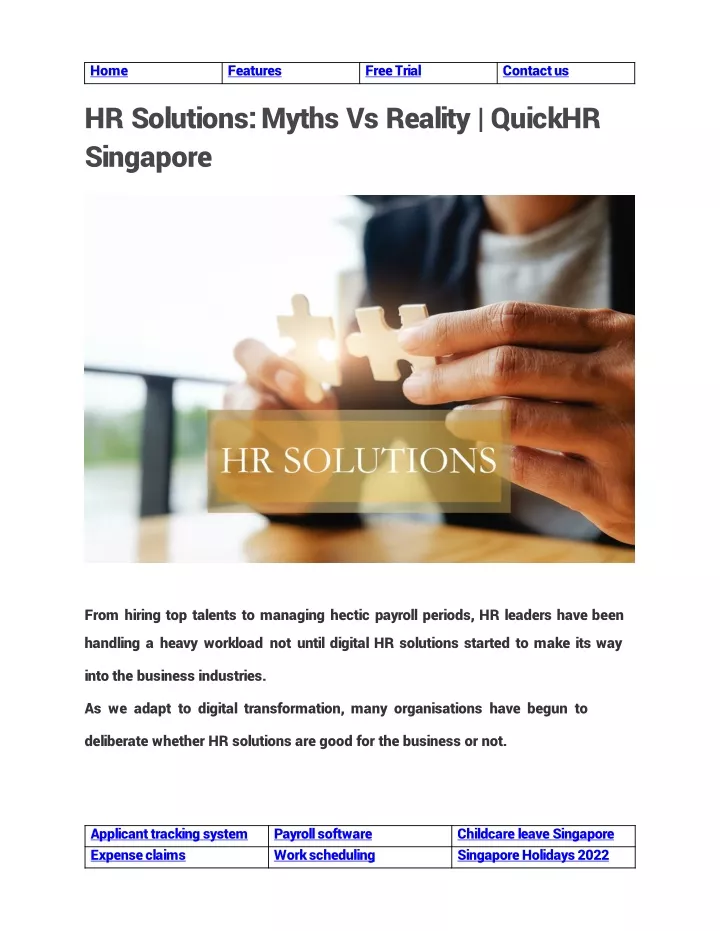hr solutions myths vs reality quickhr singapore