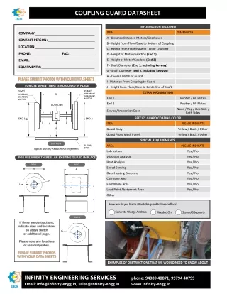 coupling guard datasheet