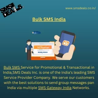 Bulk SMS | Best Bulk SMS Service in India