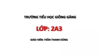 Bài giảng Toán 1 (CTST) - Các số từ 101 đến 110