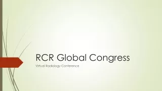 rcr global congress
