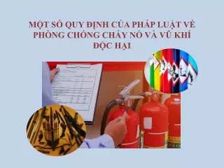 Bài giảng Giáo dục công dân 12 - Phòng chống cháy nổ