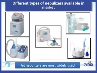 different types of nebulizers available in market