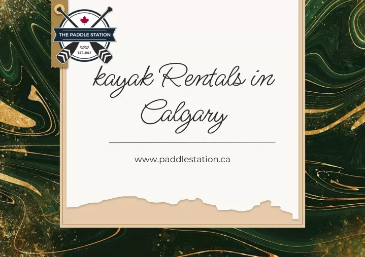 kayak rentals in calgary