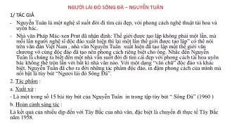 ng i l i s ng nguy n tu n 1 t c gi nguy