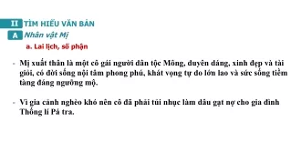 Ngữ Văn 12: Vợ Chồng A Phủ - Tô Hoài