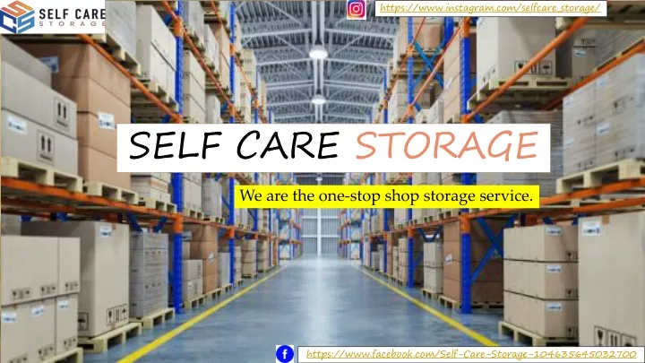 self care storage