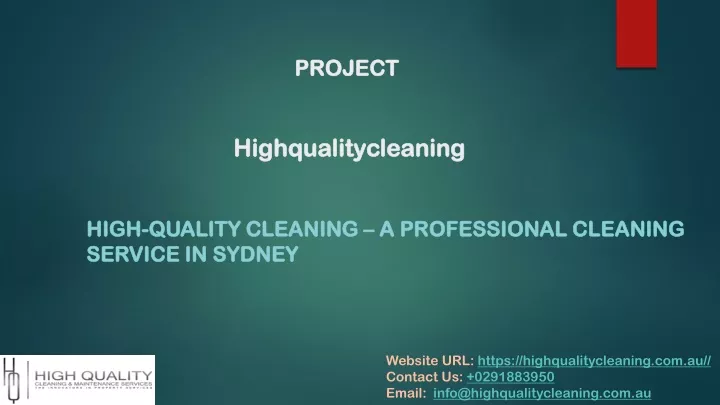 project highqualitycleaning