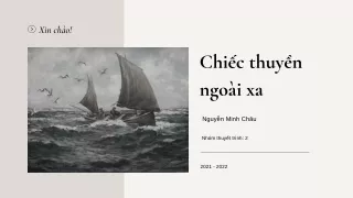Ngữ Văn 12: Chiếc Thuyền Ngoài Xa - Nguyễn Minh Châu