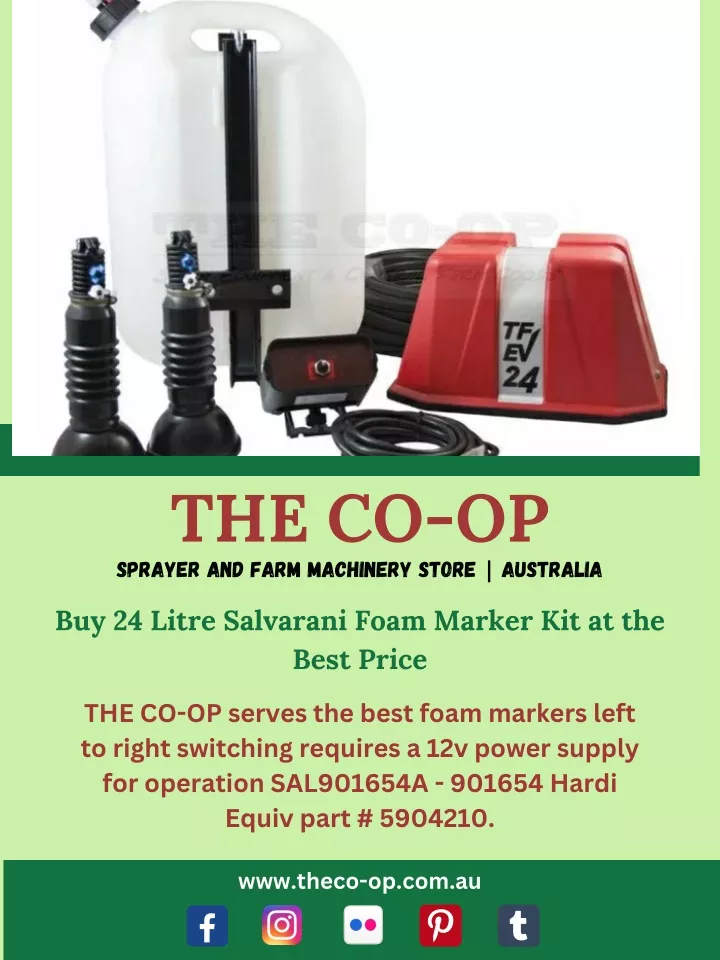 the co op sprayer and farm machinery store