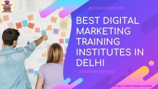 Best Digital Marketing Training Institutes in Delhi
