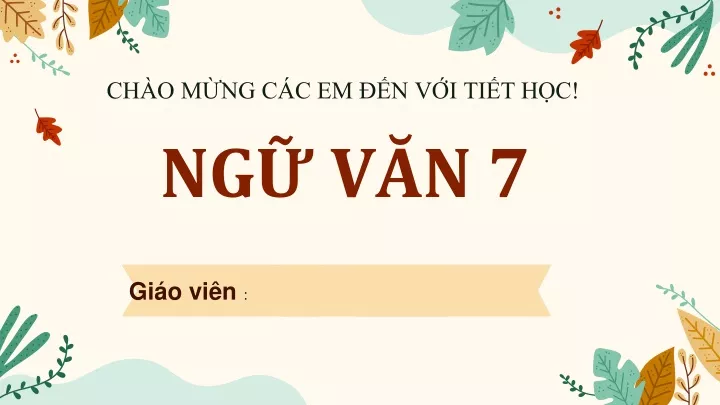 PPT - Bài Giảng Ngữ Văn 7 - Bài: Ca Dao, Dân Ca PowerPoint Presentation ...