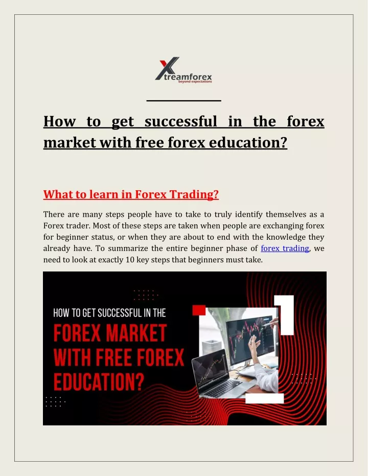 how to get successful in the forex market with