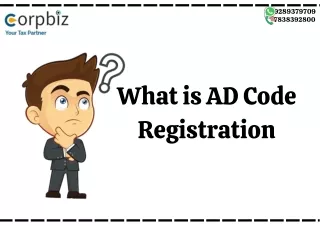 What is AD Code Registration?