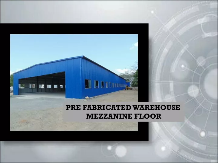 pre fabricated warehouse mezzanine floor