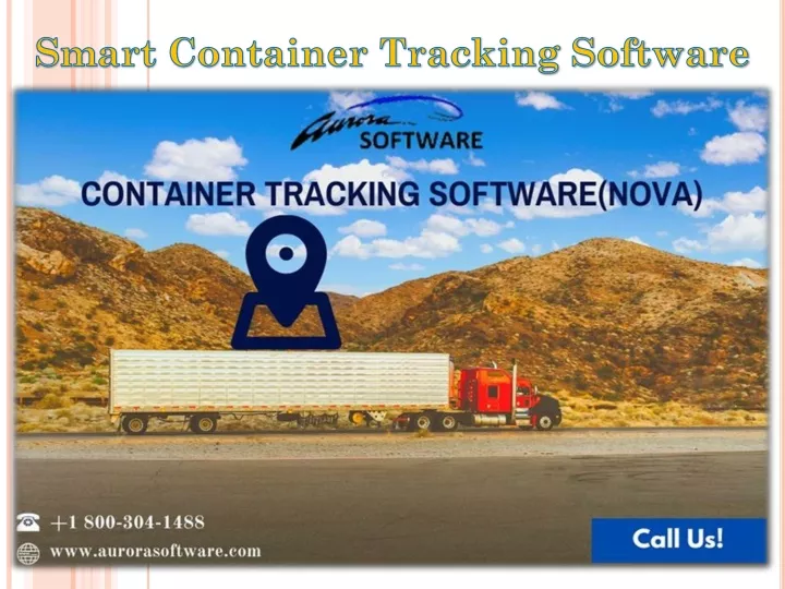 smart container tracking software