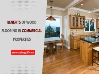Benefits of Wood Flooring In Commercial Properties
